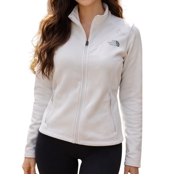 The North Face Jackets & Blazers - The North Face TKA Stretch‎ Zip 3 Pocket Cream Jacket Size L